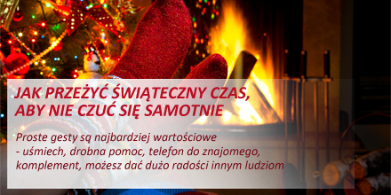 Jak przeżyć świąteczny czas, aby nie czuć się samotnie